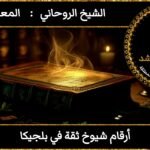 أرقام شيوخ ثقة في بلجيكا